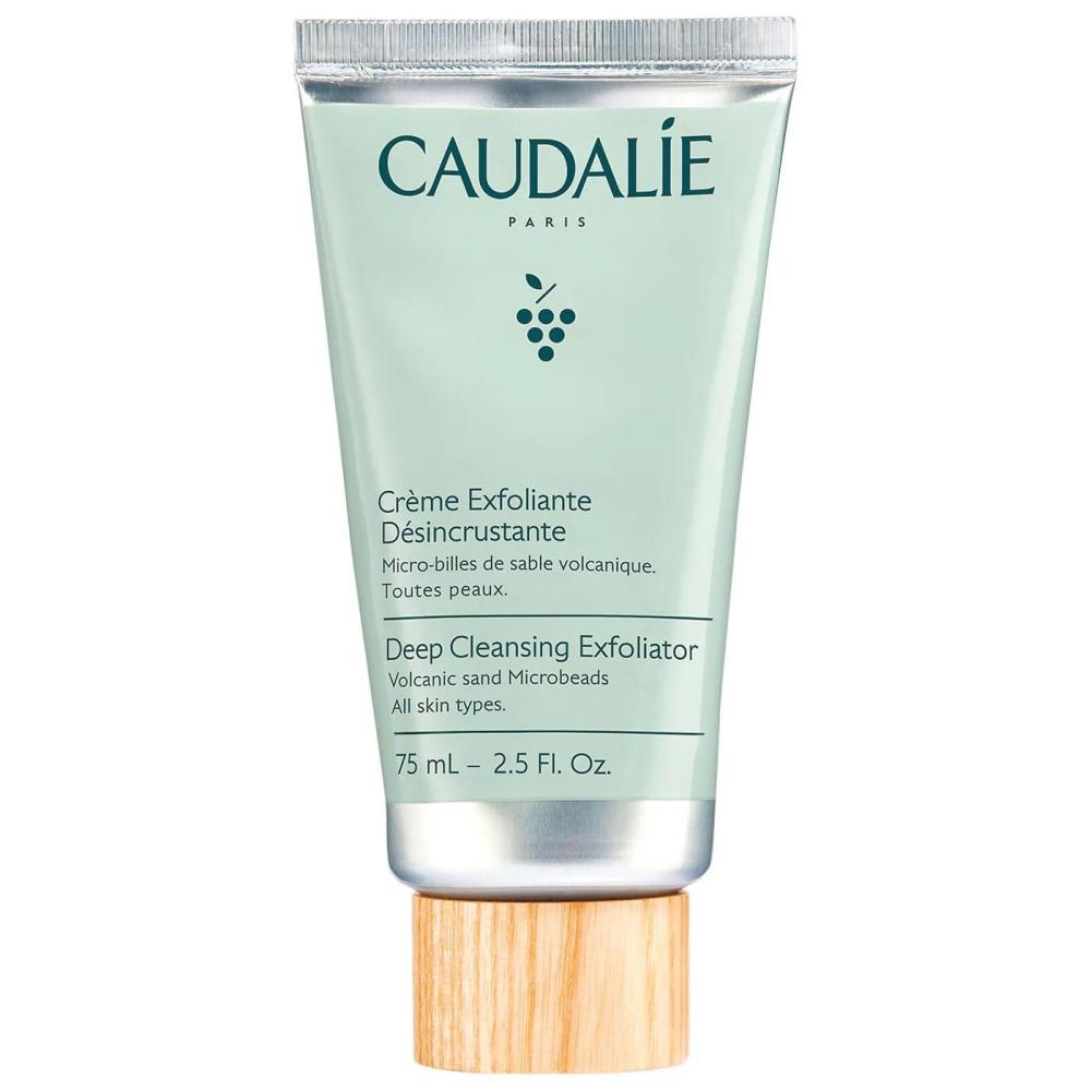 imageCaudalie Vinoclean Deep Cleansing Face Exfoliator Gentle Exfoliant for All Skin Types  75 mL