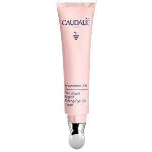 Caudalie Resveratrol-Lift Firming Depuffing Eye Gel Cream with Peptides, Hyaluronic Acid, and Vegan Collagen I – 15 mL