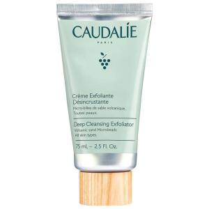 Caudalie Vinoclean Deep Cleansing Face Exfoliator, Gentle Exfoliant for All Skin Types – 75 mL